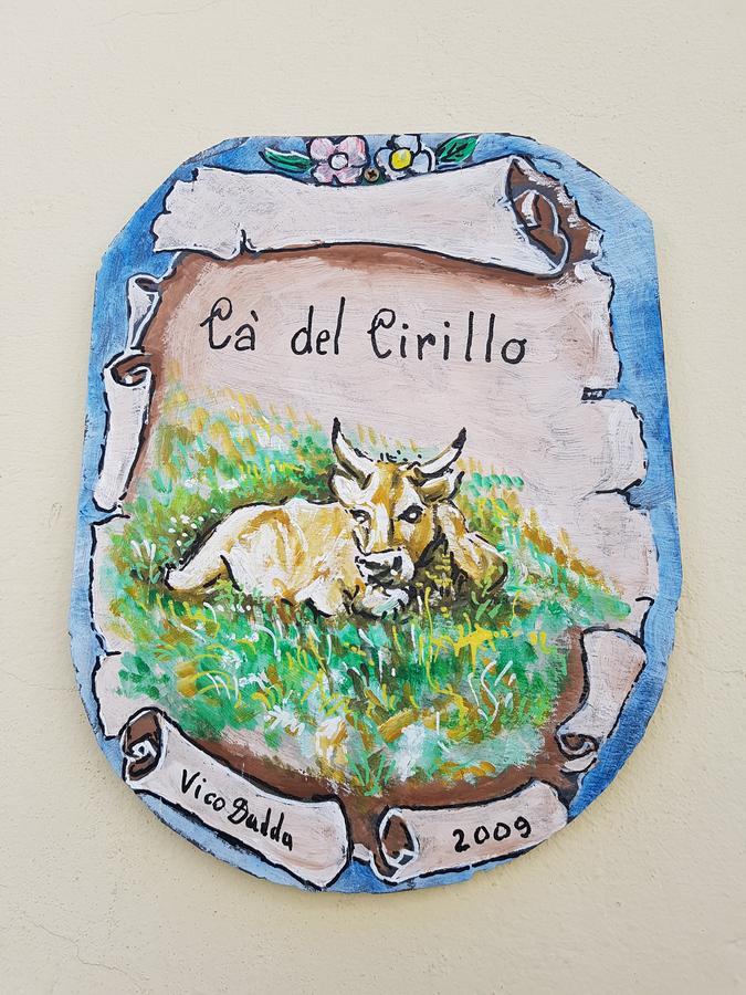 Casa Del Cirillo Apartman Ornica Kültér fotó